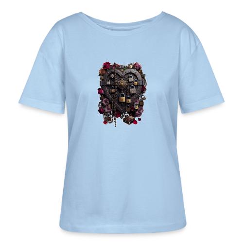 My Heart Permanently on Vacation T-Shirt - Stanley/Stella Serena Women’s Relaxed Organic T-Shirt