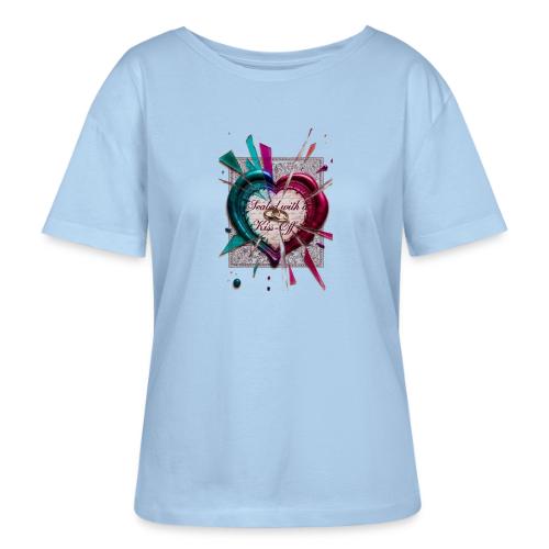 Sealed with a Kiss-Off T-Shirt - Stanley/Stella Serena Women’s Relaxed Organic T-Shirt