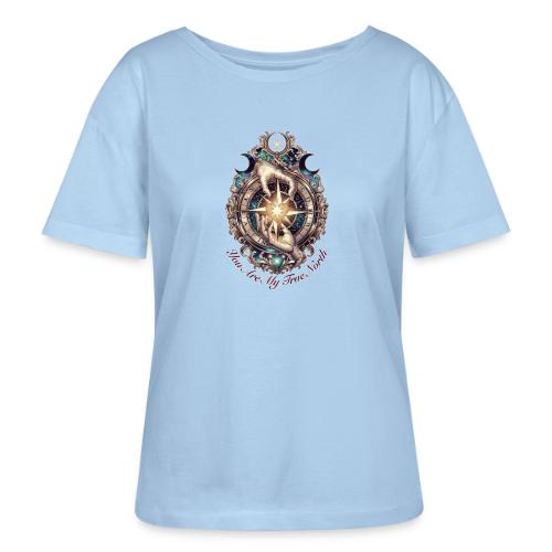 You Are My True North Celestial Compass T-Shirt - Stanley/Stella Serena Women’s Relaxed Organic T-Shirt
