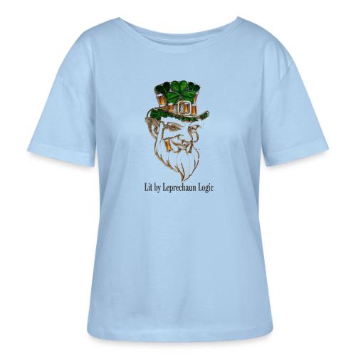 Leprechaun Lantern Mischief T-Shirt - Stanley/Stella Serena Women’s Relaxed Organic T-Shirt