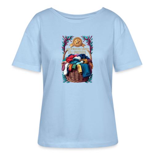 Laundry Mountain Champion Tee | Still Undefeated - Stanley/Stella Serena Women’s Relaxed Organic T-Shirt