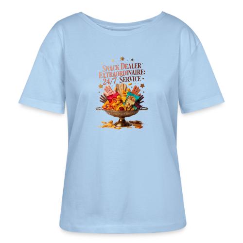 Snack Dealer Extraordinaire Tee, Mum Gift - Stanley/Stella Serena Women’s Relaxed Organic T-Shirt