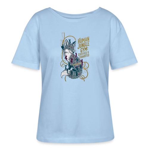 Human Jungle Gym Fox Tee - Stanley/Stella Serena Women’s Relaxed Organic T-Shirt