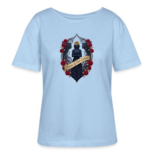 Women’s Day Thorn Crown T Shirt, Gift for Sister - Stanley/Stella Serena Women’s Relaxed Organic T-Shirt