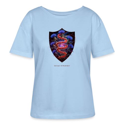 Women’s Day Crimson Thread Matriarch T Shirt, Gift - Stanley/Stella Serena Women’s Relaxed Organic T-Shirt