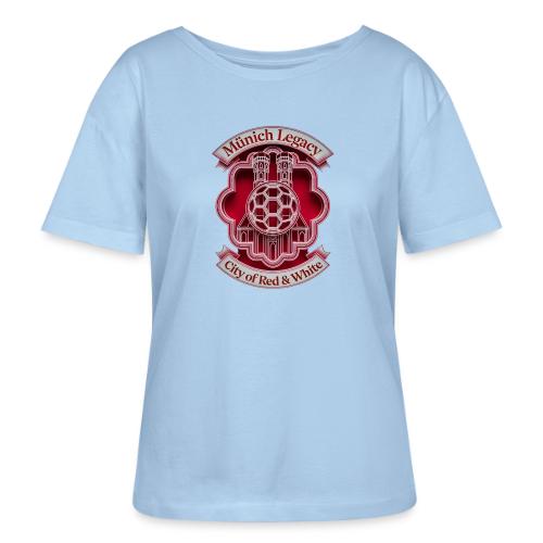 Munich Pride Fan T Shirt, Football City Pride Gift - Stanley/Stella Serena Women’s Relaxed Organic T-Shirt