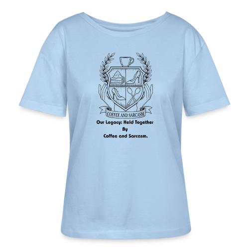 Sarcastic Mom T-Shirt, Mug - Stanley/Stella Serena Women’s Relaxed Organic T-Shirt