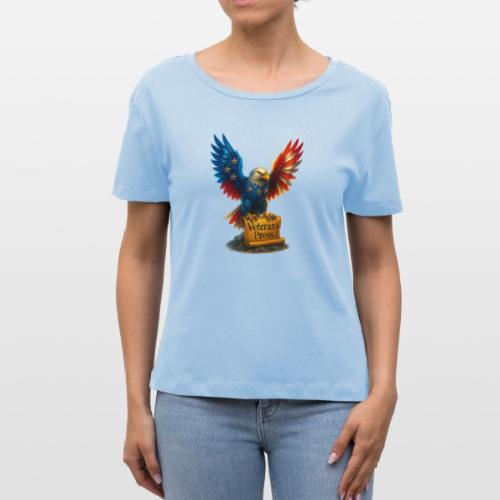 Veterans Press - Stanley/Stella Serena Women’s Relaxed Organic T-Shirt