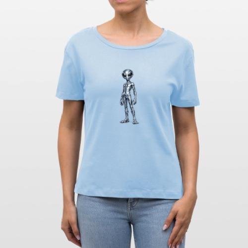 Silver Alien - Stanley/Stella Serena Women’s Relaxed Organic T-Shirt