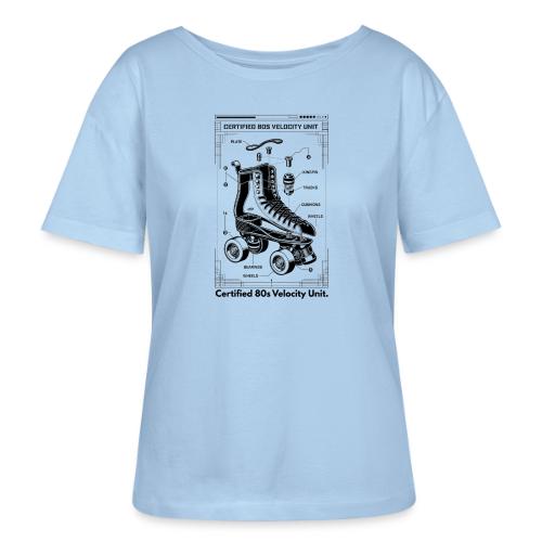 Retro Roller Skate T-Shirt - Stanley/Stella Serena Women’s Relaxed Organic T-Shirt
