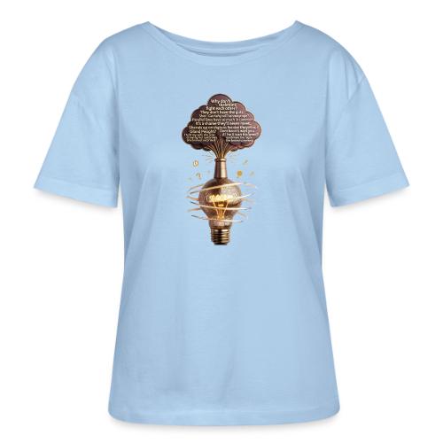 Dad Joke Generator T Shirt - Stanley/Stella Serena Women’s Relaxed Organic T-Shirt