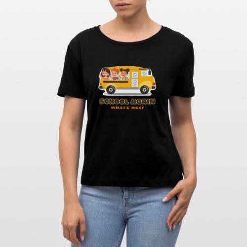 first day of school outfit- school again - Stanley/Stella Serena Women’s Relaxed Organic T-Shirt