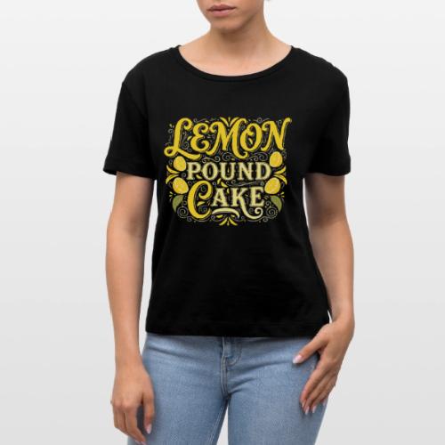 Lemon Pound Cake Vintage Flourish - Stanley/Stella Serena Women’s Relaxed Organic T-Shirt