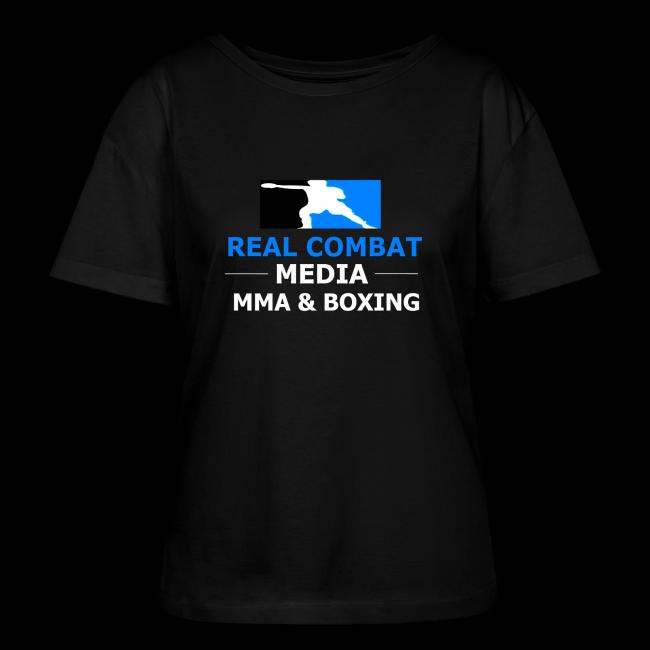 RCM MMA & BOXING Light Blue White Text