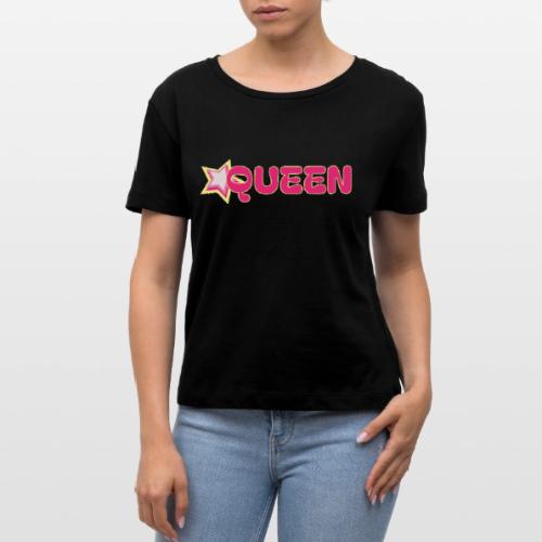 queen high resolution logo transparent 1 - Stanley/Stella Serena Women’s Relaxed Organic T-Shirt