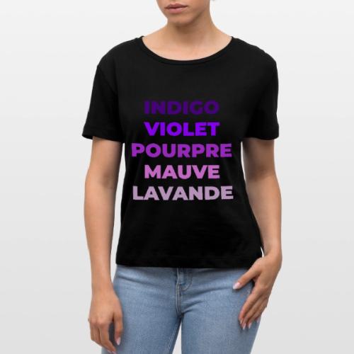 Shades of purple - Stanley/Stella Serena Women’s Relaxed Organic T-Shirt