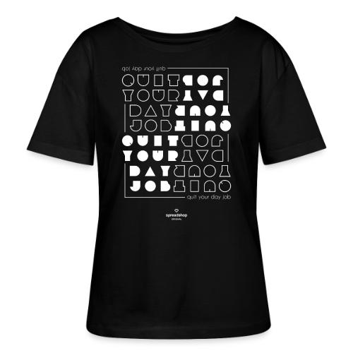 Quit upside white - Stanley/Stella Serena Women’s Relaxed Organic T-Shirt