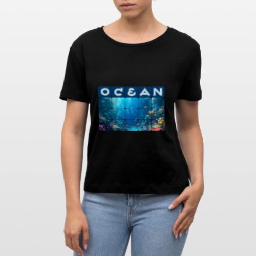 Ocean: Coral Carnival - Stanley/Stella Serena Women’s Relaxed Organic T-Shirt