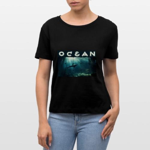 Ocean Whisper - Stanley/Stella Serena Women’s Relaxed Organic T-Shirt