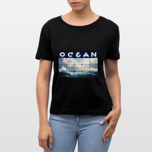 Ocean: Waves of Fury - Stanley/Stella Serena Women’s Relaxed Organic T-Shirt