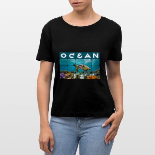 Ocean: Gentle Voyager - Stanley/Stella Serena Women’s Relaxed Organic T-Shirt
