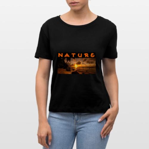 Nature: Golden Hour Escape - Stanley/Stella Serena Women’s Relaxed Organic T-Shirt