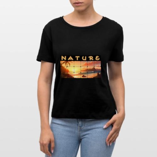 Nature: Tropical Twilight - Stanley/Stella Serena Women’s Relaxed Organic T-Shirt