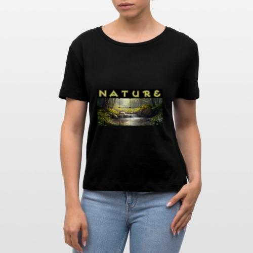 Nature: Verdant Bloom - Stanley/Stella Serena Women’s Relaxed Organic T-Shirt