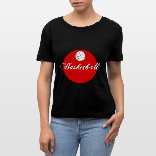 Basketball: Bold Hoops - Stanley/Stella Serena Women’s Relaxed Organic T-Shirt