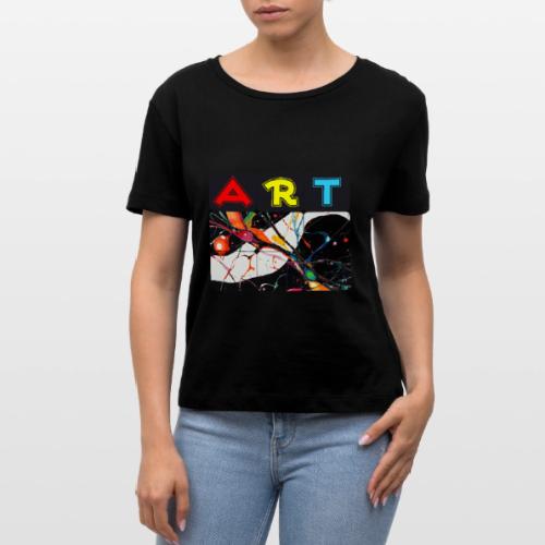 Art in Motion: Color Unleashed - Stanley/Stella Serena Women’s Relaxed Organic T-Shirt