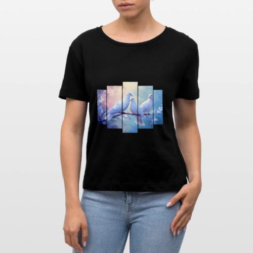 Symbols of Peace and Serenity - Stanley/Stella Serena Women’s Relaxed Organic T-Shirt