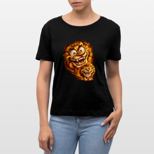 Crazy Double Lion Streetwear - Stanley/Stella Serena Women’s Relaxed Organic T-Shirt