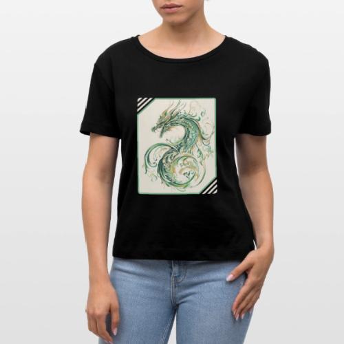 Brush of the Dragon - Stanley/Stella Serena Women’s Relaxed Organic T-Shirt