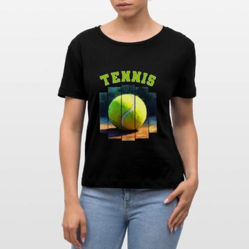 Tennis Vibes Only - Stanley/Stella Serena Women’s Relaxed Organic T-Shirt