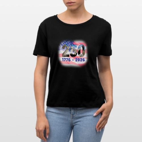1776 - 2026 | 250 Years USA - Stanley/Stella Serena Women’s Relaxed Organic T-Shirt