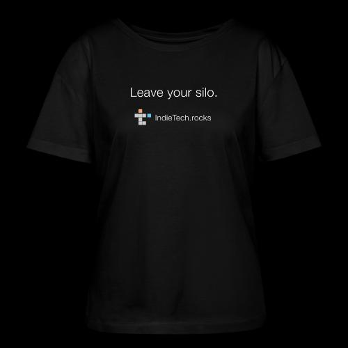 Leave Your Silo - Stanley/Stella Serena Women’s Relaxed Organic T-Shirt