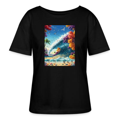 Glassy Shore Pound - Stanley/Stella Serena Women’s Relaxed Organic T-Shirt