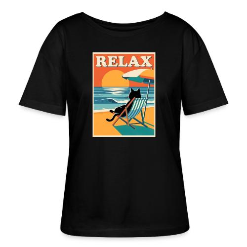 Relax At The Beach - Stanley/Stella Serena Women’s Relaxed Organic T-Shirt