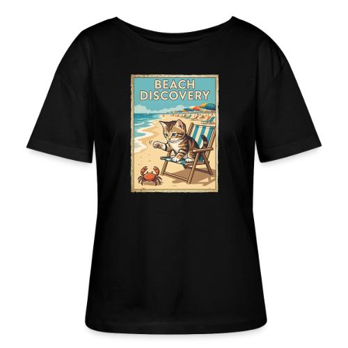 Kitten's Beach Discovery - Stanley/Stella Serena Women’s Relaxed Organic T-Shirt
