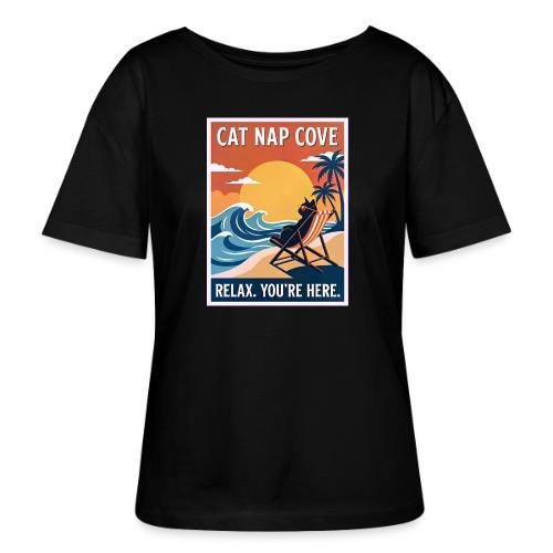 Cat Nap Cove - Stanley/Stella Serena Women’s Relaxed Organic T-Shirt