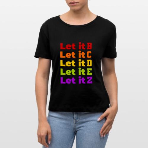 Let It Be Alphabetical - Stanley/Stella Serena Women’s Relaxed Organic T-Shirt