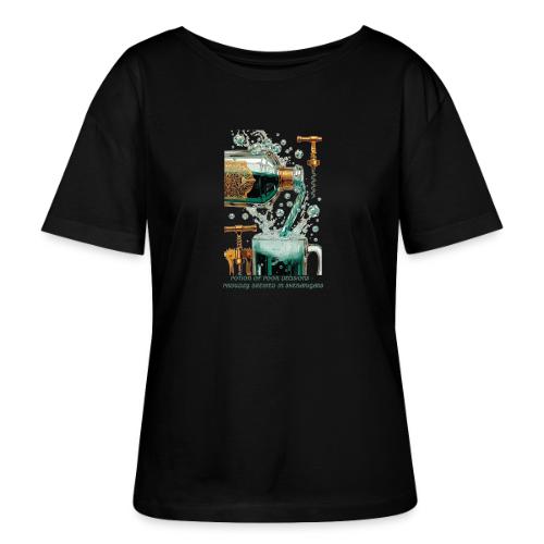 Potion of Poor Decisions Bottle Graphic Tee - Stanley/Stella Serena Women’s Relaxed Organic T-Shirt