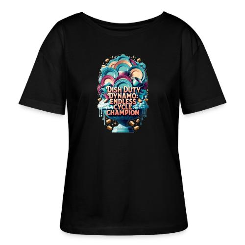 Dish Duty Dynamo T Shirt, Endless Cycle Champion - Stanley/Stella Serena Women’s Relaxed Organic T-Shirt