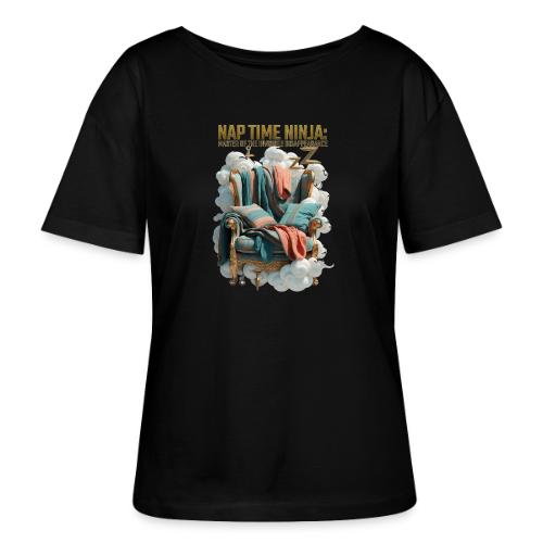 Nap Time Ninja T Shirt - Stanley/Stella Serena Women’s Relaxed Organic T-Shirt