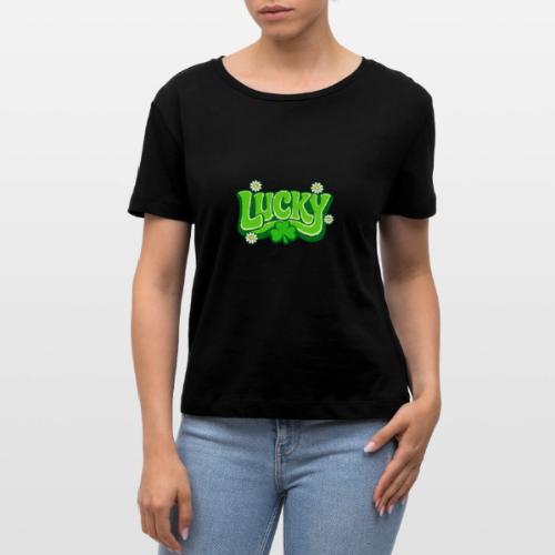 Lucky 70s Retro T-Shirt - Stanley/Stella Serena Women’s Relaxed Organic T-Shirt