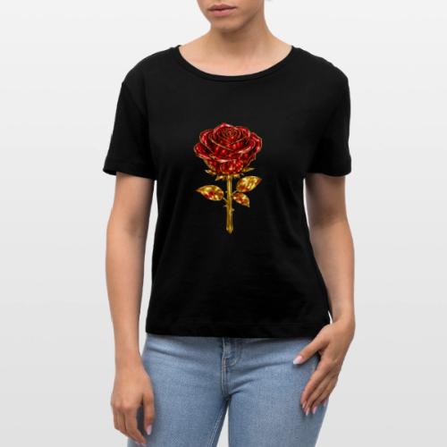 Golden Rose - Stanley/Stella Serena Women’s Relaxed Organic T-Shirt
