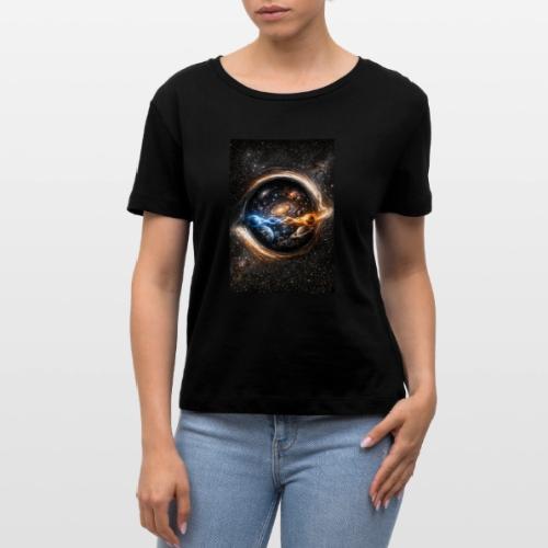 EntangledPhotonsWormhole - Stanley/Stella Serena Women’s Relaxed Organic T-Shirt