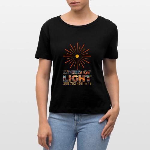 Speed of light - Stanley/Stella Serena Women’s Relaxed Organic T-Shirt