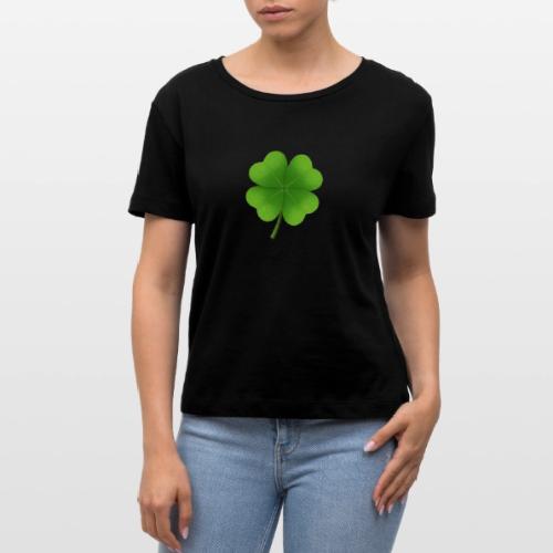 Four leaf clover - Stanley/Stella Serena Women’s Relaxed Organic T-Shirt