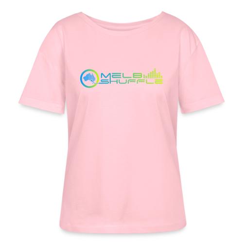 Melbshuffle Gradient Logo - Stanley/Stella Serena Women’s Relaxed Organic T-Shirt